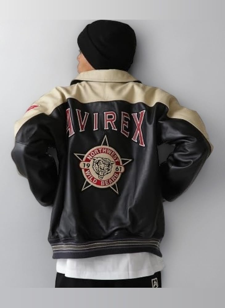 Amazon.co.jp: [アヴィレックス] STADIUM JACKET WILD BEARS