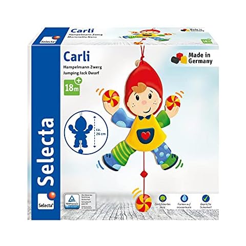 Selecta 60008 Carli, Hampelmann, 27 cm, bunt Cover