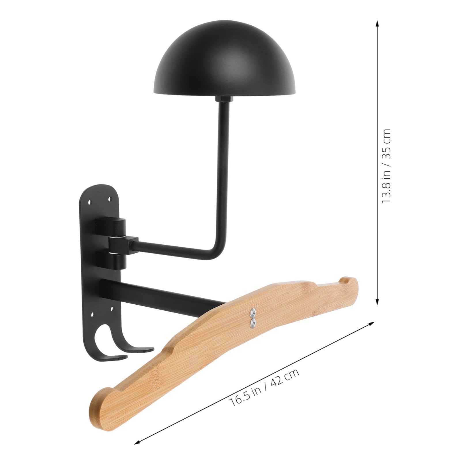 per Caschi da Muro Gancio Decorativo per Accessori Design Moderno Garage e Stanze Piccole