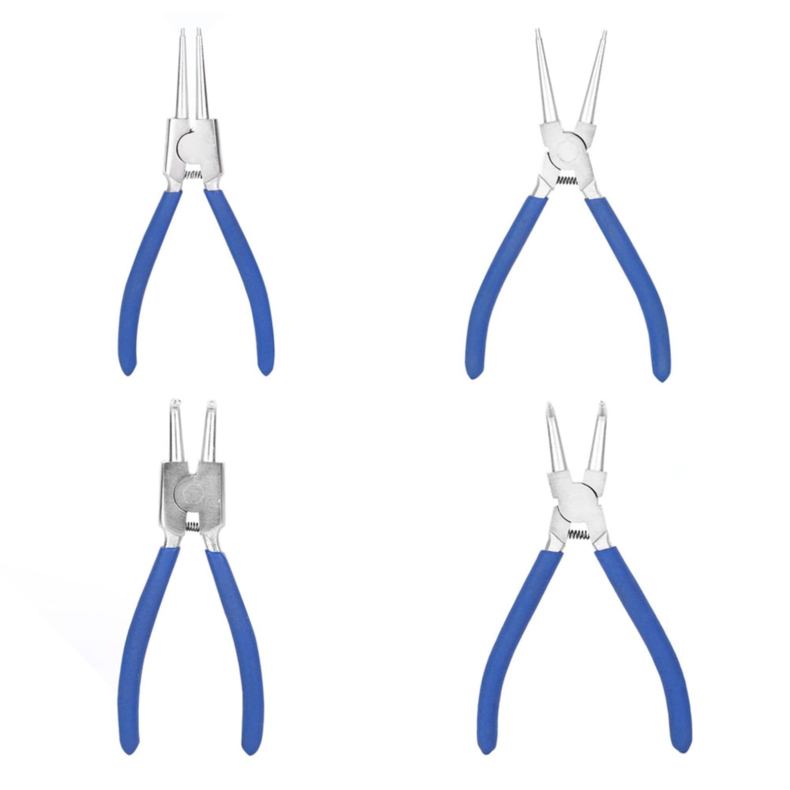Pince à circlips durables Mingzhe 7" avec pointes droites et coudées