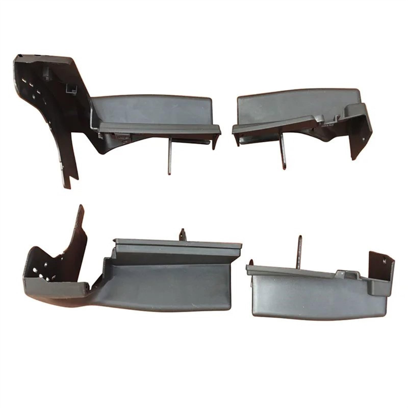 Faldones Laterales Tapa Extremo Estribo Lateral Puerta Automóvil para CR-V para CRV 3.ª Generación 2007 2008 2009 2010 2011 Estribo Tapa Tapón Extremo Superior Falda Lateral Coche(Frente Derecho)