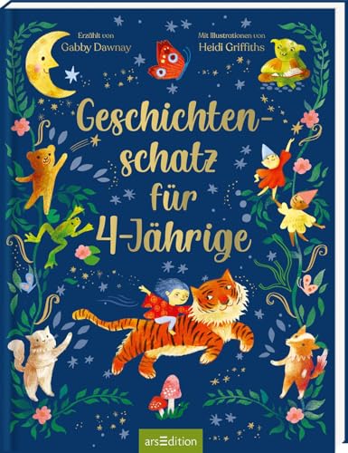 Geschichtenschatz für 4-Jährige: Bunte Vorlesegeschichten für Groß und...