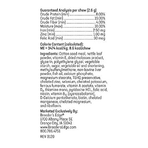 Breeder's Edge Oxy Mate- Prenatal Supplement- for Small Dogs & Cats- 60ct Soft Chews Breeder’s Edge Oxy Mate- Prenatal Supplement- for Small Dogs & Cats- 60ct Soft Chews
