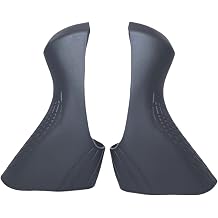 Bicycle Brake Lever Hoods Compatible with Shi Mano ST-R2000/R3000 Series, Softness Silicone Rubber Replacement Covers, Black,1 Pair