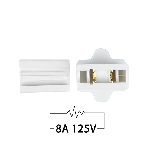 Miniatura 10 de Juego de enchufes deslizantes blancos de iluminación navideña, macho y hembra, enchufe de vampiro, enchufes Gilbert, tapones de cremallera, 20