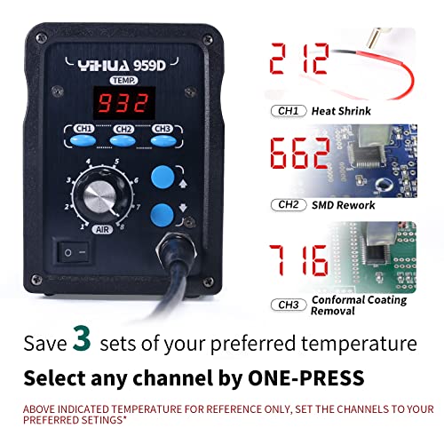 Yihua 959D-Digital Hot Air Rework Station thumb #2