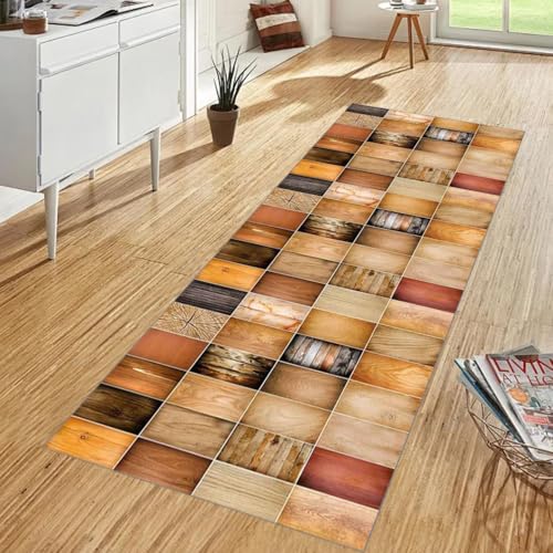 XUEGAIXIA Alfombras para Pasillos Largos 90 x 300 cm Moderno, Non-Slip Washable Narrow Rug Absorbent Floor Mat Pelo Corto Antideslizante, Lavable a máquina, para Salón Hall Cocina Lavanderia Entrada