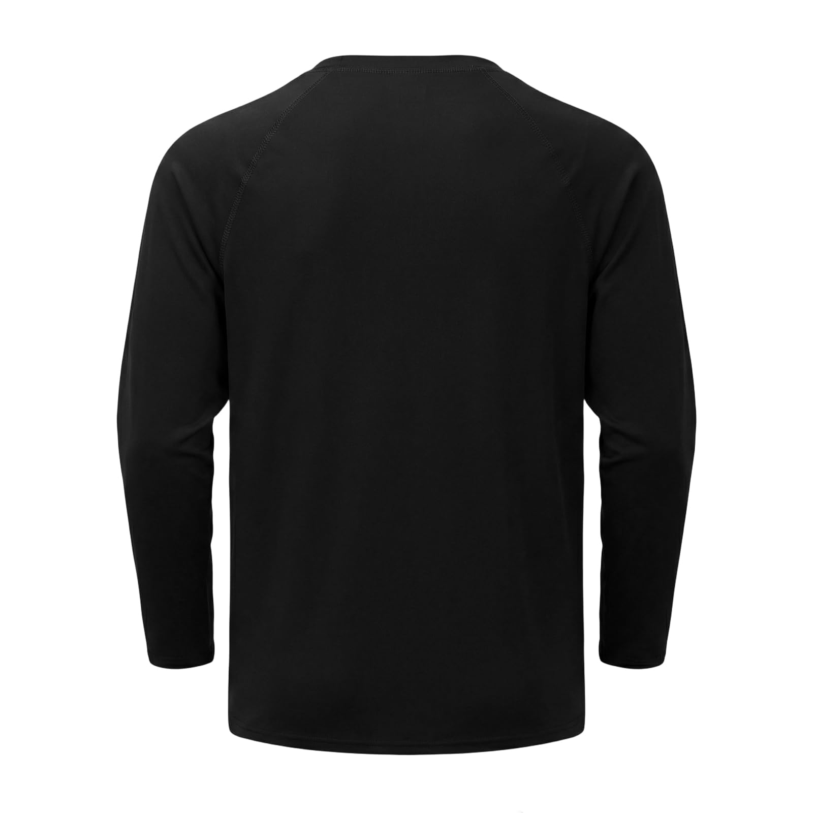 Camisetas Deporte Hombre Secado Rápido Respirable Camisetas Manga Larga Camiseta Funcional Ligera de Shirt UV Protección Top Cuello Redondo Holgado Shirts Aplicable Correr Fitness Entrenamiento