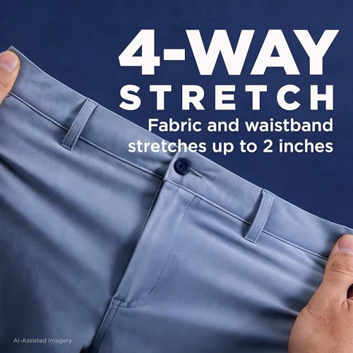 Image of Haggar Sport Men's Travel Performance Pant, Straight Fit