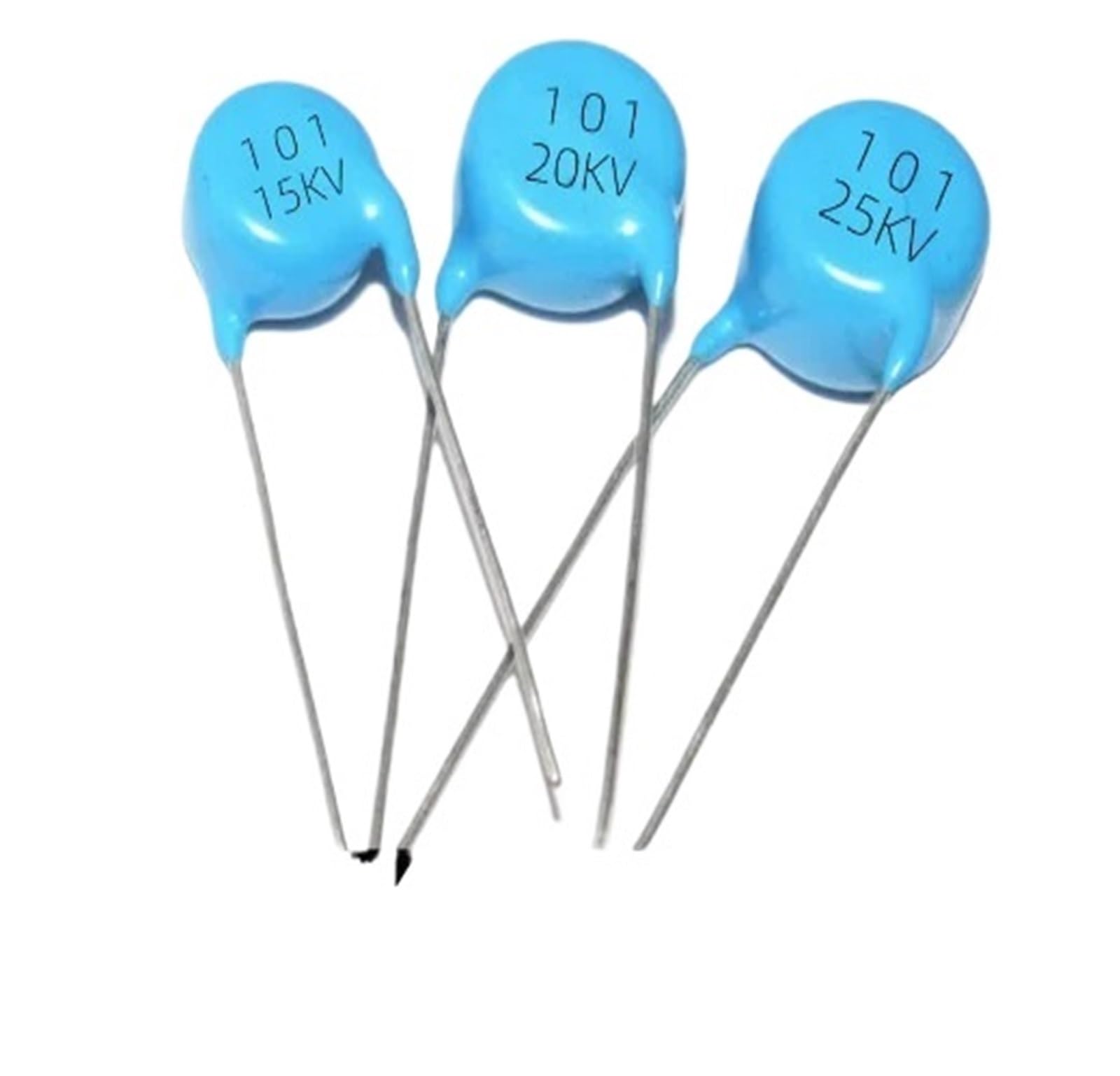 Capacitor 5PCS High pressure ceramics capacitors 15KV 20KV 15000V 20000V 5PF 10PF 15PF 20PF 22PF 30PF 39PF 68PF 100PF 101 150PF 151(20KV680PF 681)