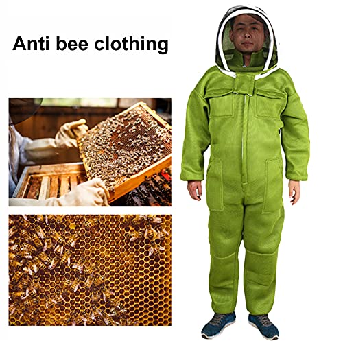 LVGOD Imkeranzug Klare Sicht Ganzkörper-imkeranzug Hut Frischhaltekomfort Mit Maximalem Schutz Für Anfänger Und… – Bild 3
