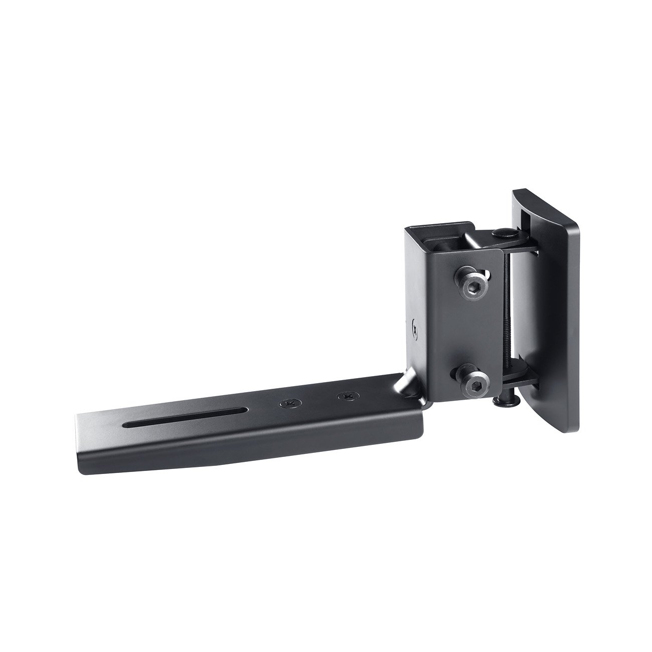 Teufel AC 7500 SM Paire de supports muraux pour enceintes compactes en métal, mobilité horizontale et verticale (noir)