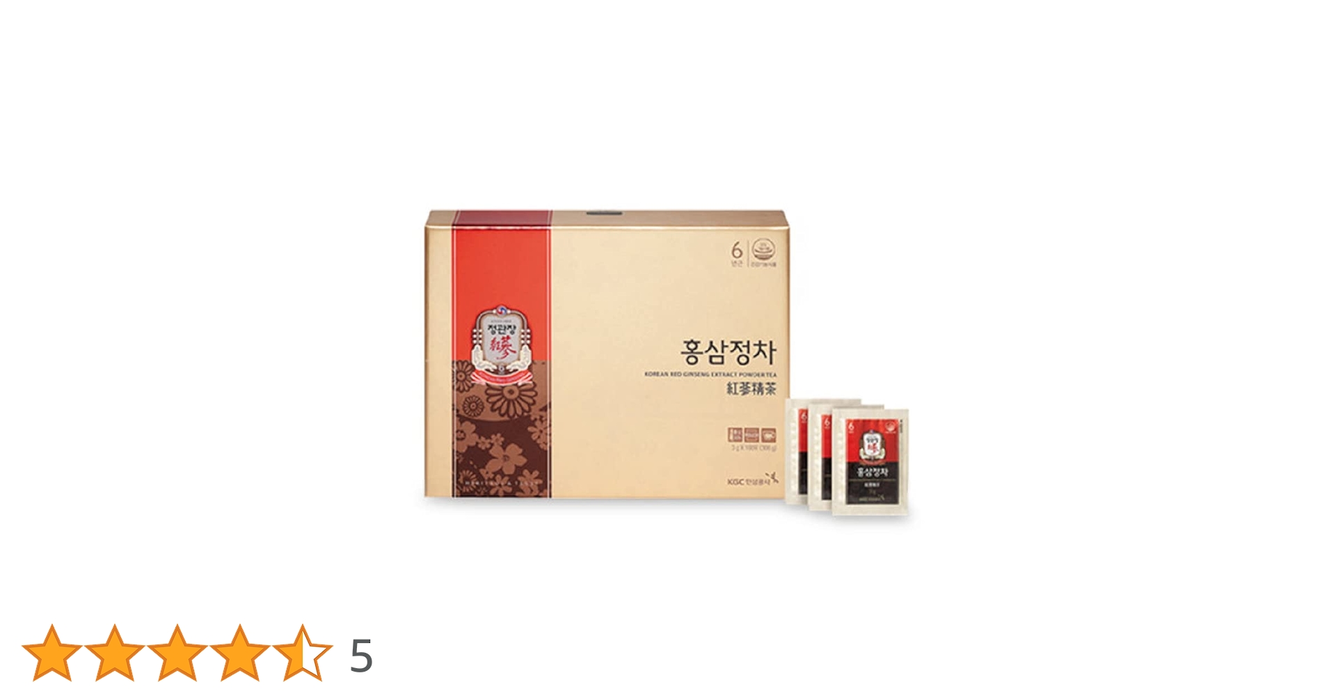Amazon | 【公式 正官庄 海外ストア】 紅参精茶 (3g×100包
