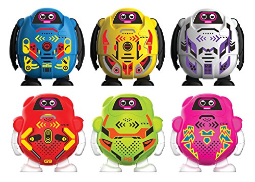 Ycoo by Silverlit - Talkibot 9 cm - Robot Modificateur de Voix avec 3 Effets Différents - Jouet avec Capteur Tactile - Existe en 6 coloris
