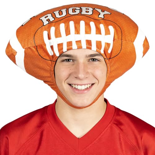 Jococs Football Hat & Rugby Costume for Sports & Parties