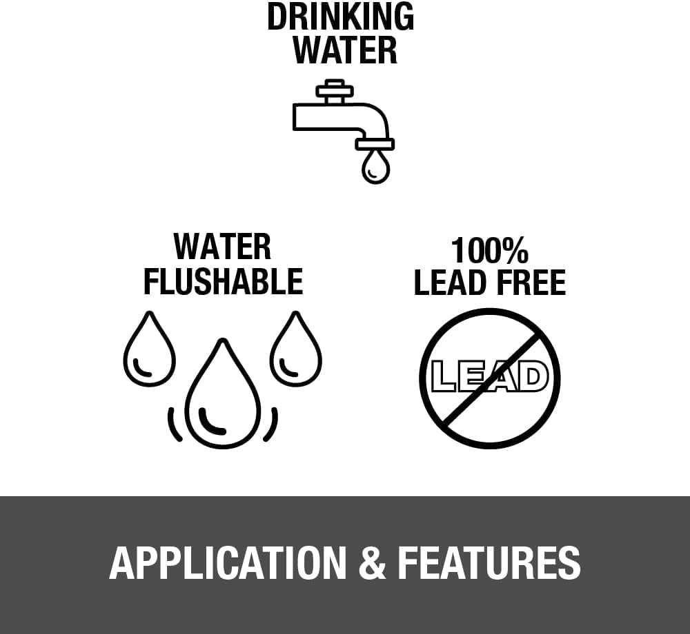 OATEY 30130 WTR SOL PASTE FLUX 1.7OZ Pack of 12