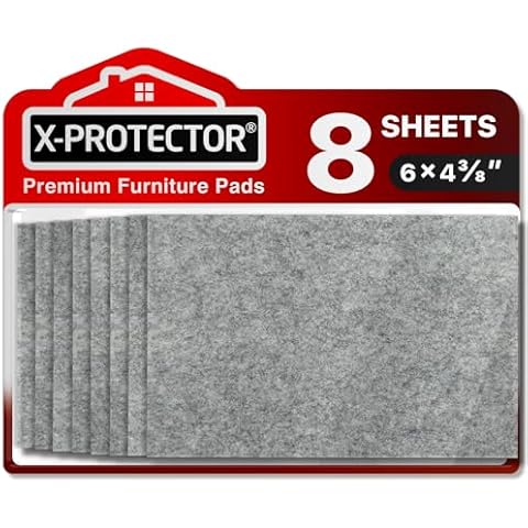 X-PROTECTOR Heavy Duty Felt Furniture Pads Cover