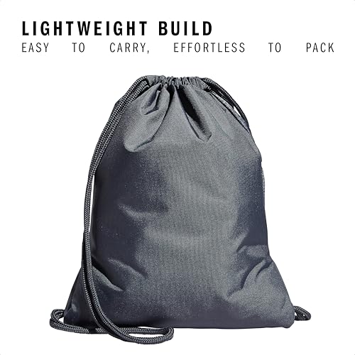Image of adidas Unisex Alliance II Sackpack, Jersey Onix /Rose Gold, ONE SIZE