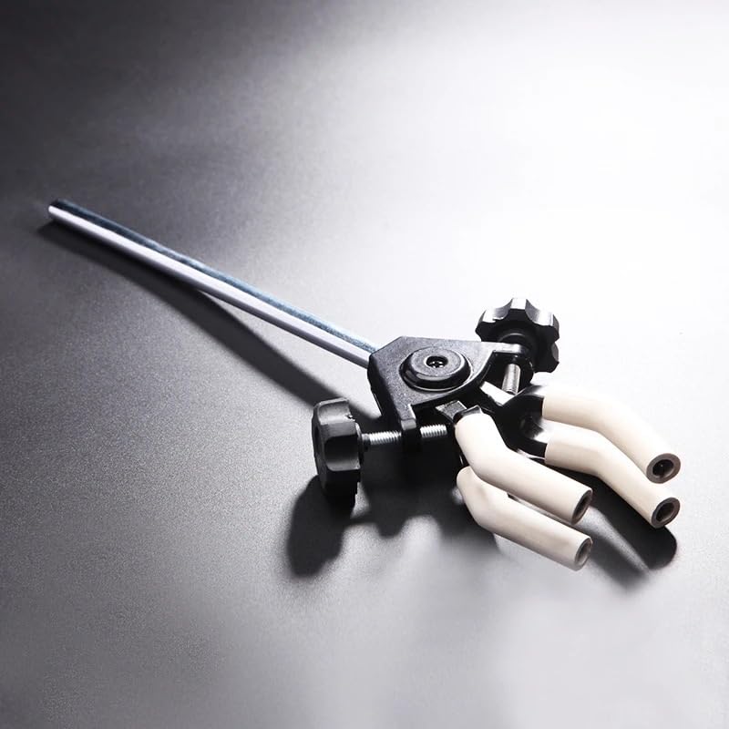 Aluminium Alloy Blender Beaker clamp Double Adjustment Universal Tube clamp Laboratory Supplies 29cm Length
