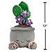 Russ Greenhouse 12-Inch African Violet Plant Plush - Ultrasoft Official Jazwares Plush - Ages 3+
