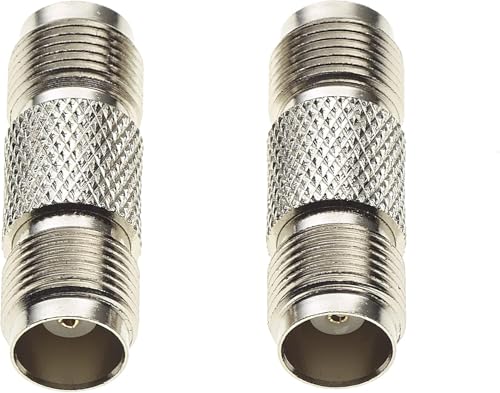 ABONIX-TNC-Female-to-TNC-Female-Coax-Jack-Connector-Nickel-Plated-F-Female-Straight-Connector-Coax-Adapter-Barrels-Pack-of-2