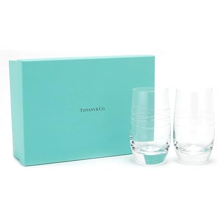 Amazon 名入れ対応可 ティファニー Tiffany Co カデンツ タンブラー セット 215ml お祝い ギフト 結婚祝い 贈り物 名入れなし タンブラーグラス オンライン通販