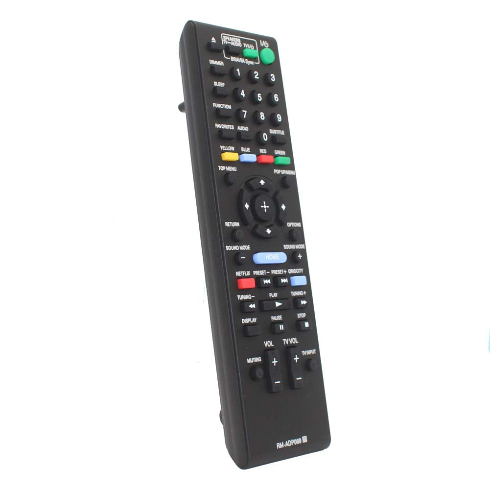 Replacement Remote Control for Sony AV System HBD-F7 BDV-N590 BDV-E3100/C BDV-E4100 BDV-E6100 BDV-E780W