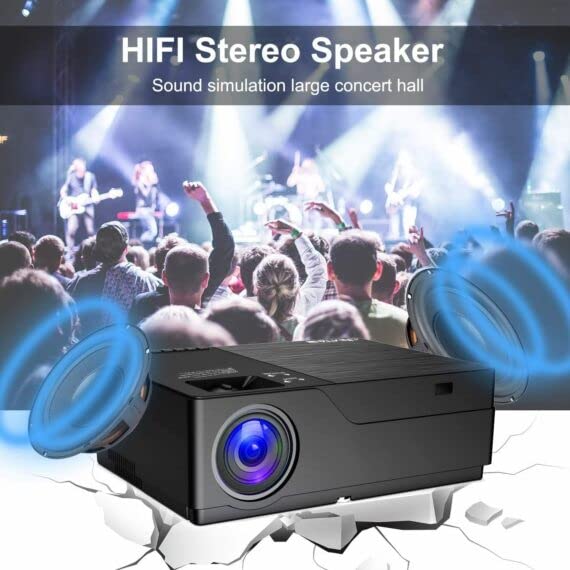 Image of AUN Home Theater Projector (M 18 Basic)