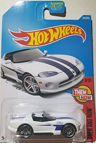 Hot Wheels 2017 Then And Now Dodge Viper RT/10 340/365, White