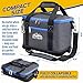 Blue Insulated Cooler Bag – 6L Collapsible Thermal Lunch Bag with Bottle Opener, 16 Can Capacity – Perfect for Camping, Picnics and Travel - Handles and Removable Shoulder Strap - by Outrav