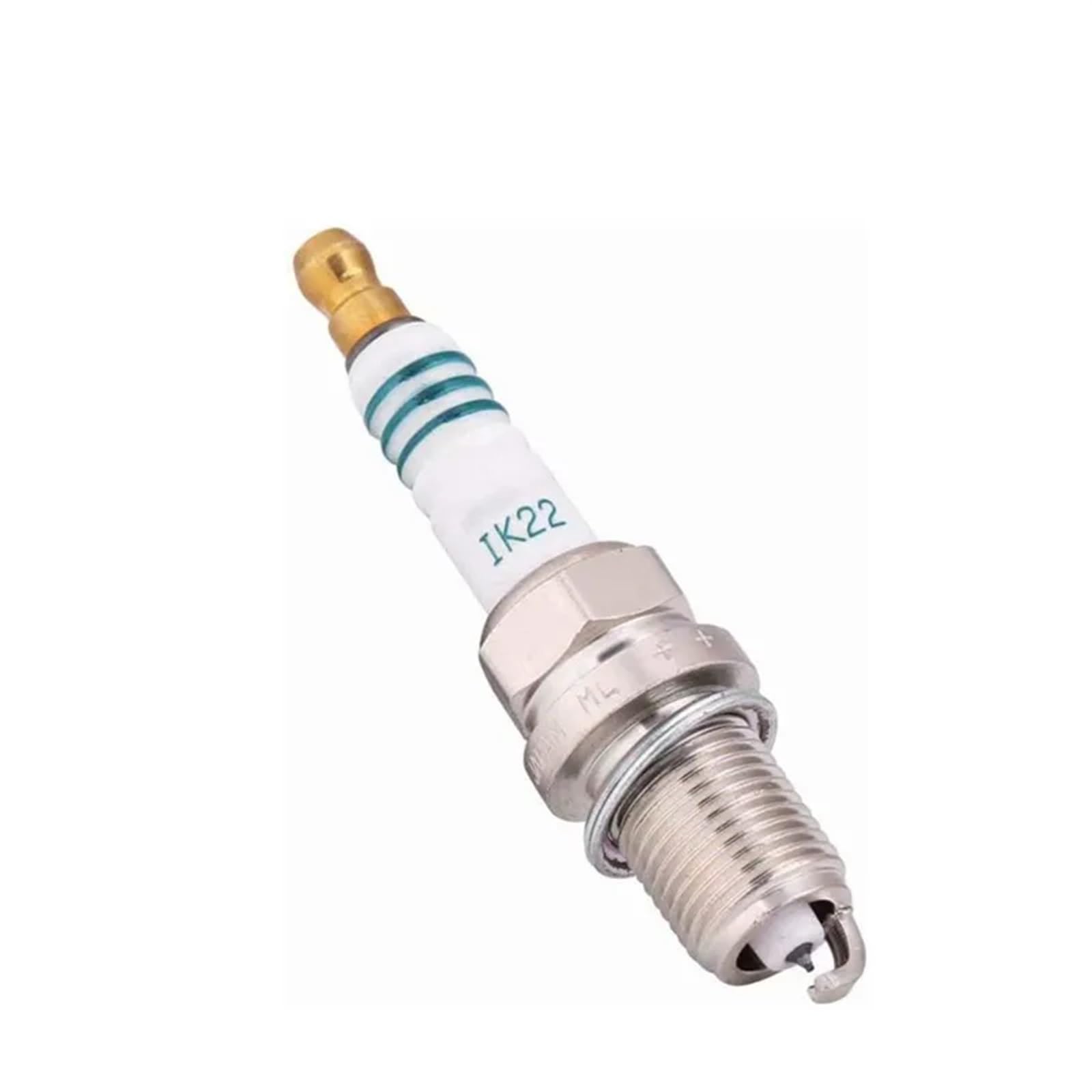 4 Piezas Ik22 5310 I10 Bujía de iridio Power para BMW, Audi, Chevy, Nissan, VW, Volvo y Daihatsu