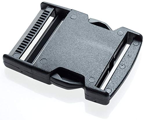 Buckle 50mm Side Release Black for Military Tactical Webbing #1519