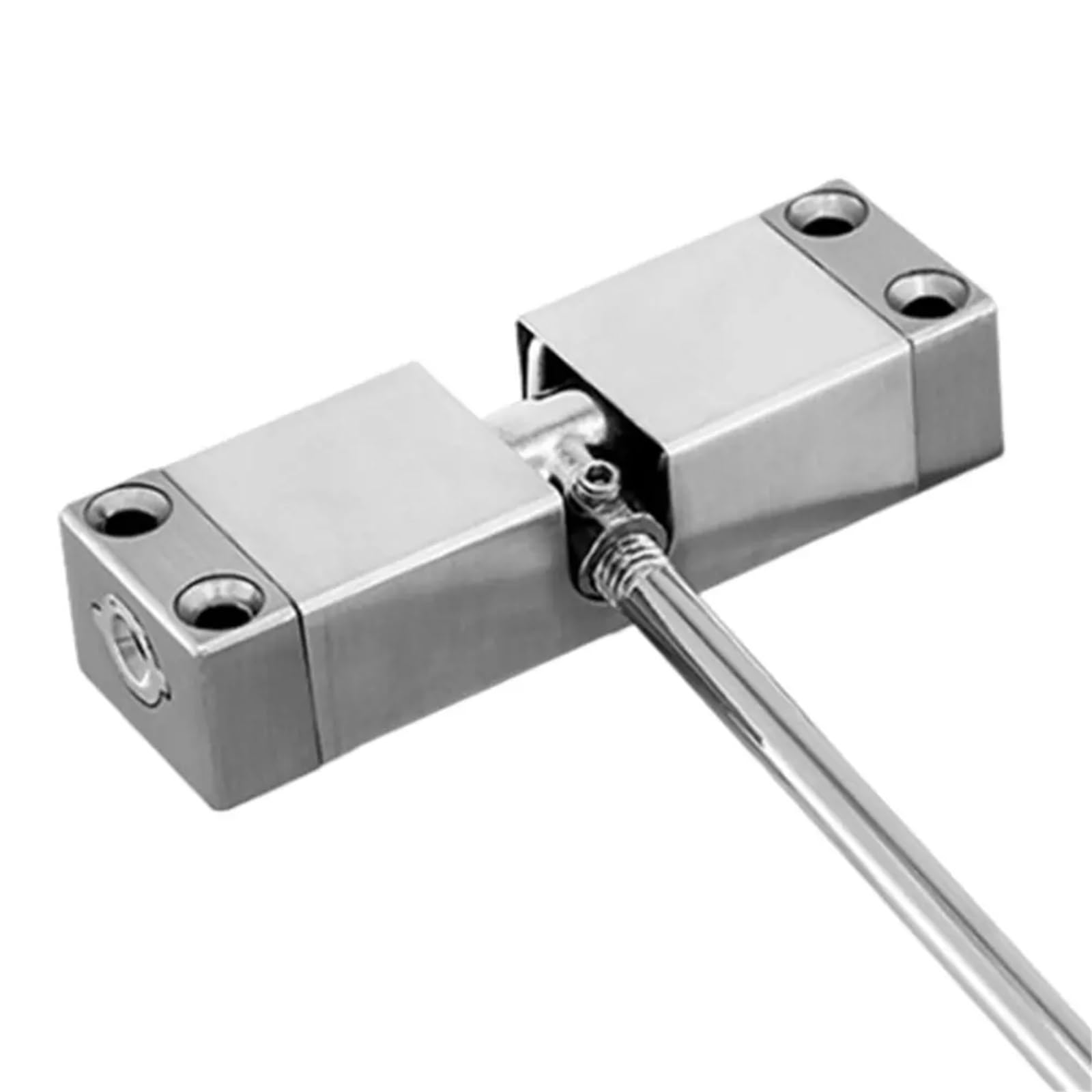 Adjustable Door-Closer Stainless Steel Spring Door Closer(Silver Square)