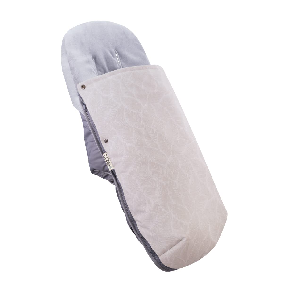 JYOKO KIDS Sacco Universale per Passeggino, Sacco Invernale in Pile per Passeggino, Coprigambe per Carrozzina di Bambini con Interno in Pile Extra Morbido (BLOOM, PILE)