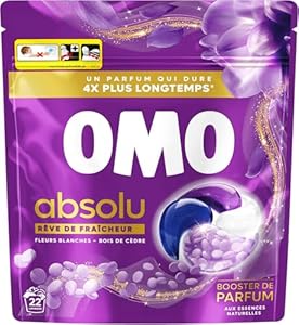 Capsules de Lessive Absolu Rêve de Fraîcheur OMO