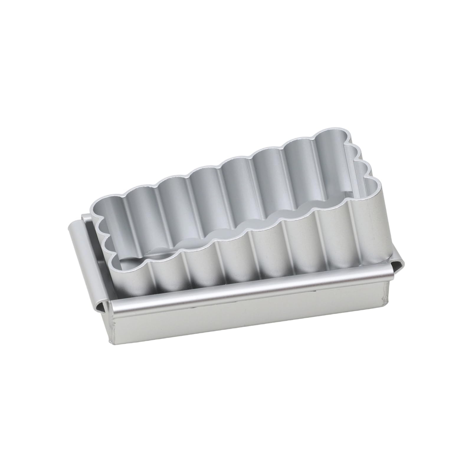 HDOYTXXM 6 Compartment Grooved Dough Cast Commercial Aluminum Baking Extent Not Deadly Coating for Quick Demolding and Bother Complimentary Cleansing Food Grade Baking Tools