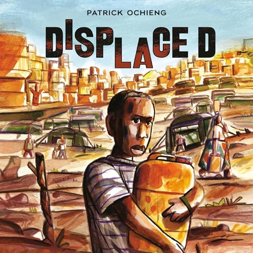 Displaced Audiolibro Por Patrick Ochieng arte de portada