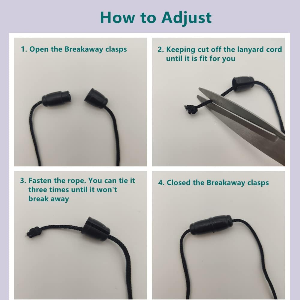 Cordones De Cara Sonriente Para Insignias De Identificación Para Ujer