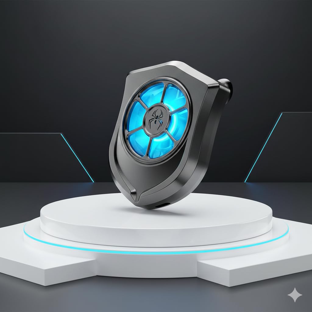 Enfriador de teléfono móvil, Disipador de Calor, Magnético, Ventilador de móvil, Portátil, Refrigeración, Rápida, Silencioso, USB, Universal