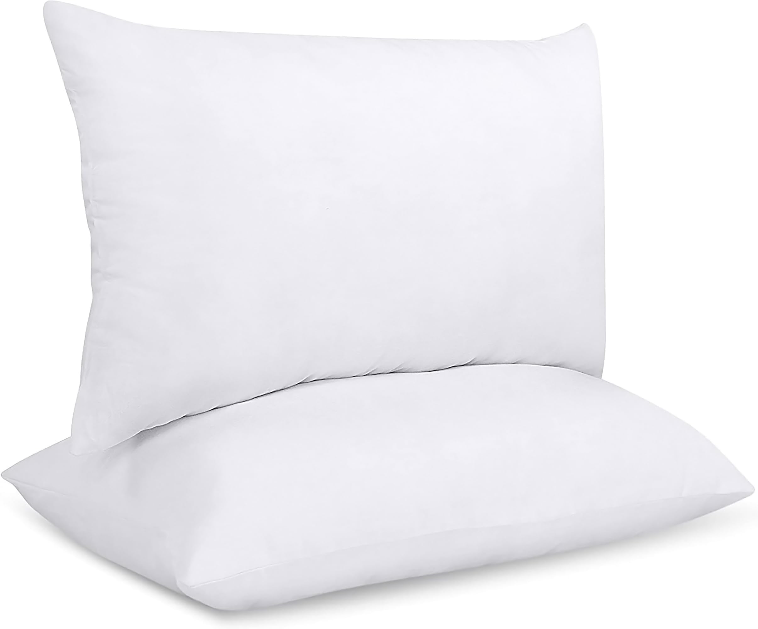 Utopia Bedding Set of 2 Cushions, 30 x 50 cm, Filling for Cushions, Sofa Cushions, Inner Cushion, White