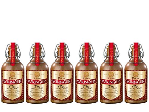 Wikinger Met | Roter Met | 6 x 500ml | Im Tonkrug Cover