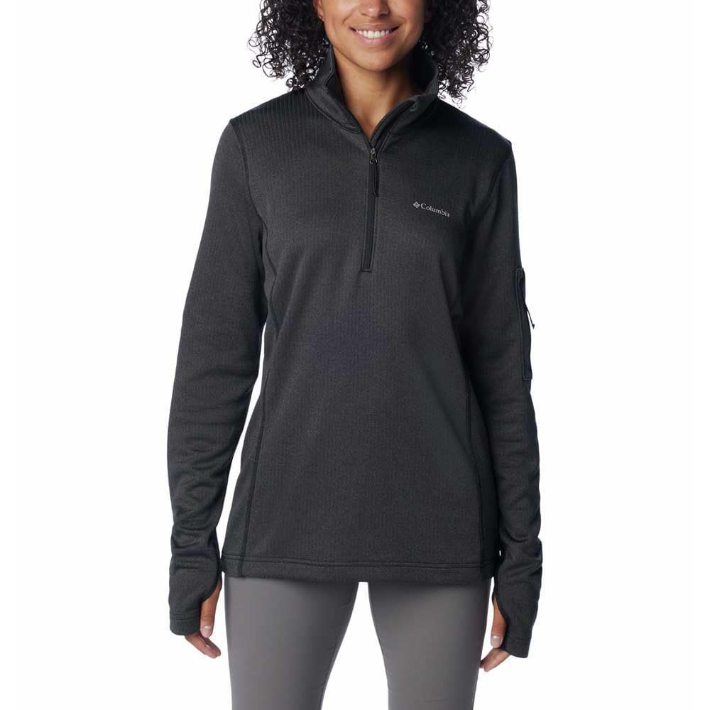 Columbia Park View Grid Fleece Veste polaire demi-zippée pour femmes