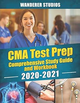 Paperback CMA Test Prep - Comprehensive Study Guide and Workbook, 2020-2021 Book