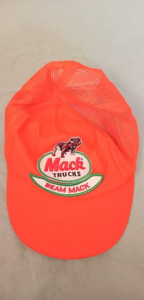 MACK TRUCKS キャップ K-PRODUCTS マックトラック オレンジ MACK TRUCKS キャップ K-PRODUCTS マックトラック オレンジ