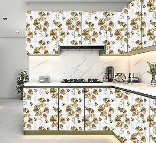 Image of CABANA HOMES PVC Self-Adhesive Wallpaper, 45 x 125 cm (6 sq. ft) Made in India