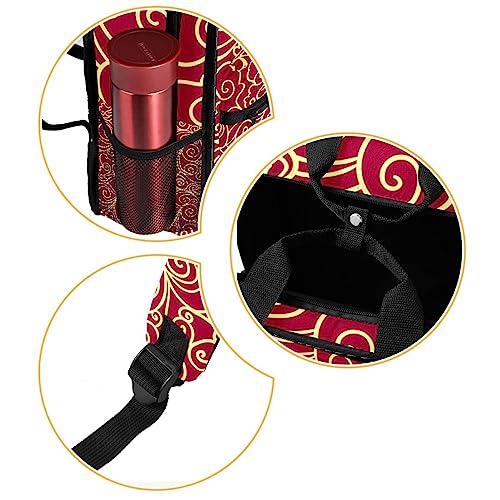 Sac à dos garçons ergonomique rouge pour soulager les épaules