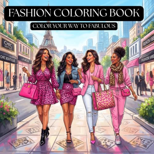 Couture Fashion Adult Coloring Book For Your Down Time: Relax and unwind and bring your creative side alive image 2