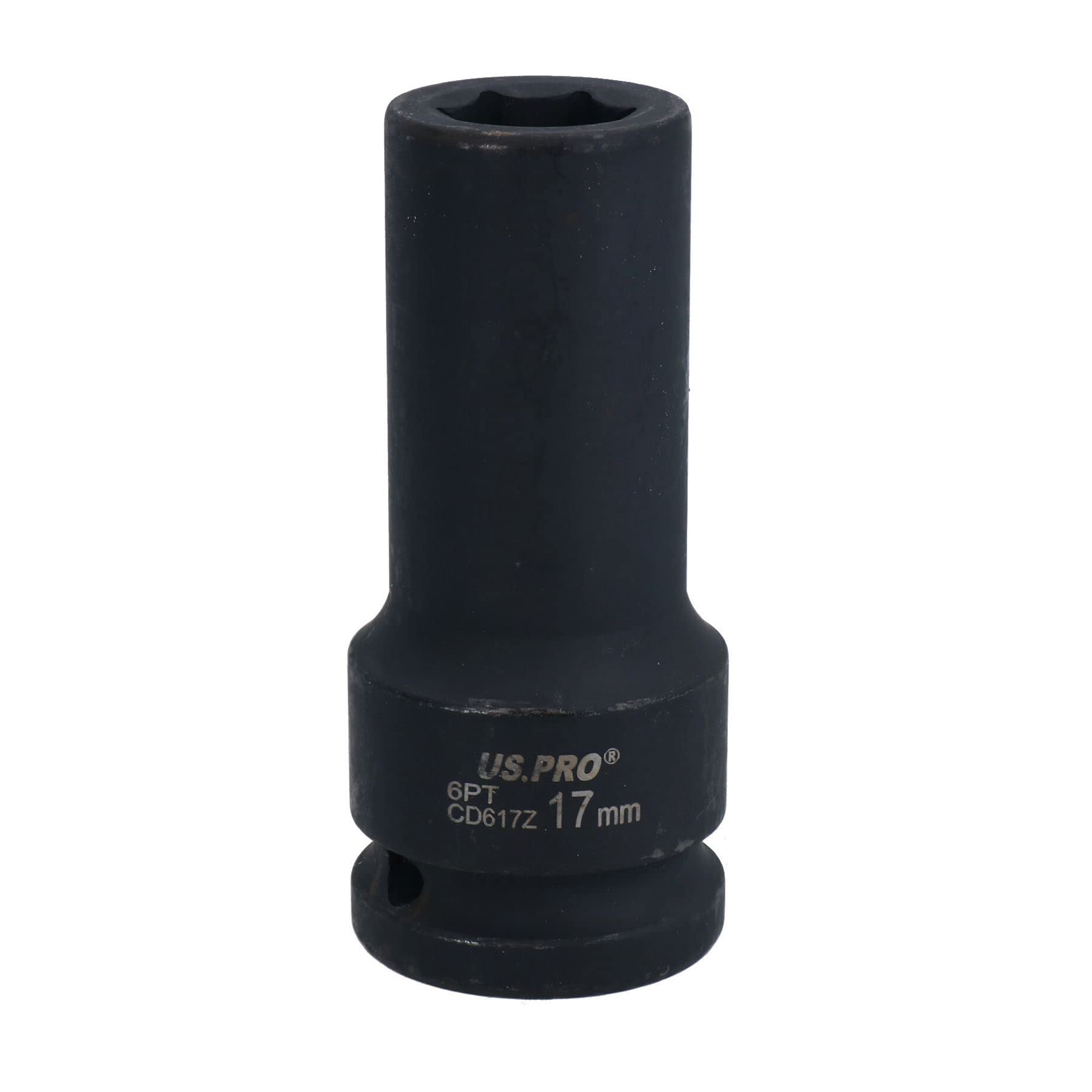 AB Tools 3/4" Drive 17mm Deep Metric Impact Socket 6 Sided Single Hex