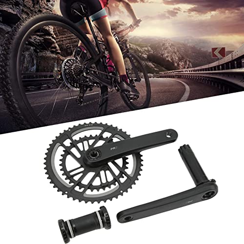 High Quality Aluminium Alloy Road Bike Crankset, Upgrade Bicycle Components, Replacement of Bicycle Equipment, Ultralight, Corrosion Resistant Road Bike Crankset with High Hardness