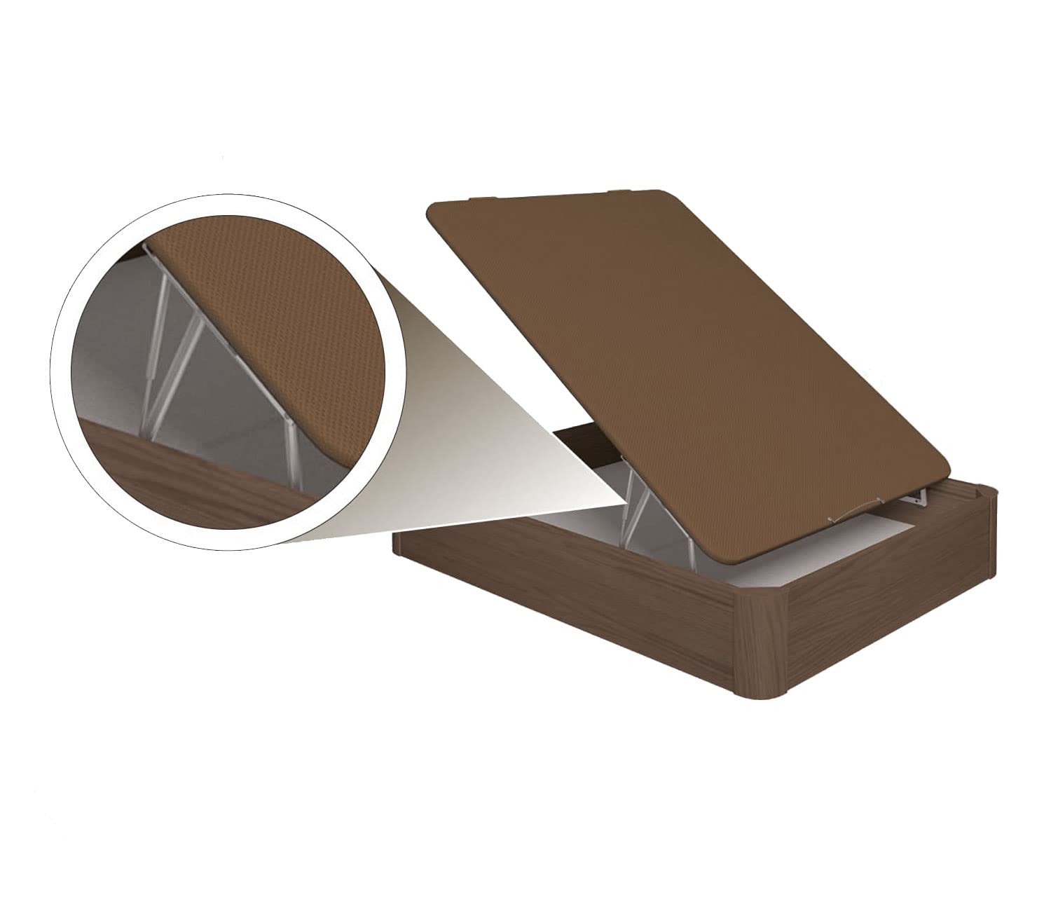 Cama express Hubset für aufklappbares Boxspringbett, 135 cm, inkl. Feder und Scharnier, 1250 NW